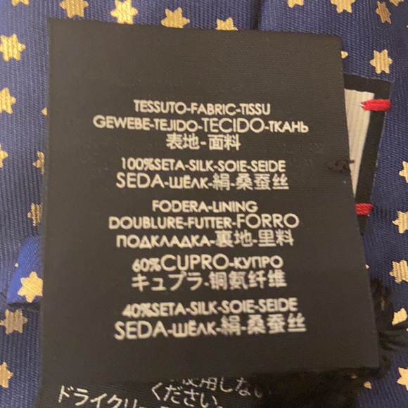 Authentic BNWT Gucci Starlet Neck Tie - Picture 5 of 9